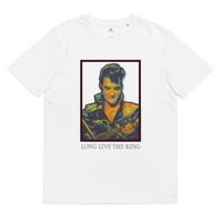Да живее крал Елвис Резюме от Т. Донован Тениска на Органична памучна тениска