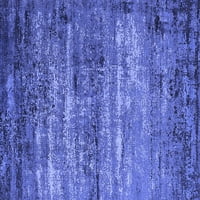 Ahgly Company вътрешен правоъгълник Ориентал Сини килими за индустриална зона, 2 '5'