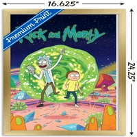 Рик и Морти - Плакат за покритие на стената, 14.725 22.375