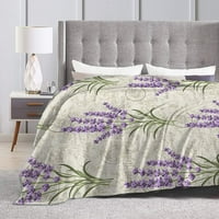 Флорални цветя текстура хвърлете одеяло ултра меко топло през целия сезон декоративни одеяла за руно за стол за стол за стол диван
