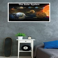 Плакат за стена на слънчевата система, 22.375 34