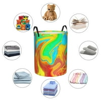 Водоустойчиви перални затруднения, ослепителен цвят течен модел за боядисване на дрехи кошница за съхранение с дръжка