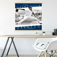 Ню Йорк Янкис-стенен плакат на Аролдис Чапман с дървена магнитна рамка, 22.375 34