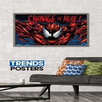 Marvel Comics - Carnage - Класически плакат за стена, 22.375 34