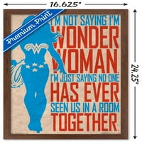 Комикси - Wonder Woman - Тайна плакат за стена, 14.725 22.375