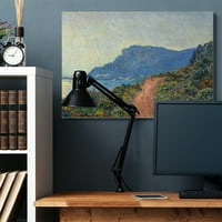Ступел Начало Дéкор Клиф Роуд океан планински пейзаж класическа живопис платно стена изкуство от Клод Моне