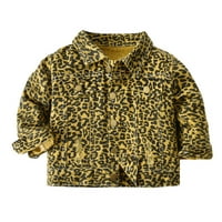 Dadaria Cute Baby Boys Girls дрехи Новородено 3months-6years Fashion Kids Coat Desty Coat Denim Print Jacket Clethy's Diphy's