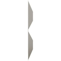 Екена Милуърк 7 8 в 7 8 х Суиндън Ендуравал декоративен 3д стенен панел, текстуриран металик сребрист