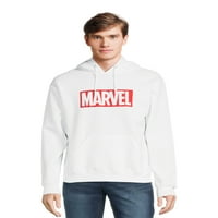 Марвел Мъжки & Големи Мъжки пуловер качулка, размери с-2КСЛ