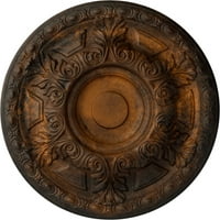 Екена мелница 1 2 од 3 4 П Гранада таван медальон, ръчно рисувани каменни огнище пращене