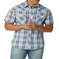 Мъжка риза къс ръкав Западна, размери с-5КСЛ