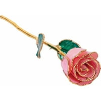 24k злато, розово искрящ лак Real Rose Valentine Day Holiday Gift