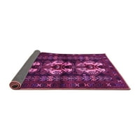 Ahgly Company Indoor Square Persian Pink Traditional Area Rugs, 7 'квадрат