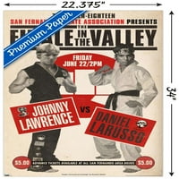 Karate Kid - Финал в долината от Ръсел ходи на плакат за стена, 22.375 34