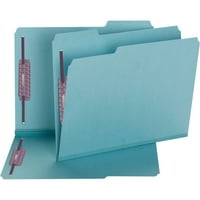SMEAD, SMD14937, папки за закрепване на позиция и пресата, кутия, синьо